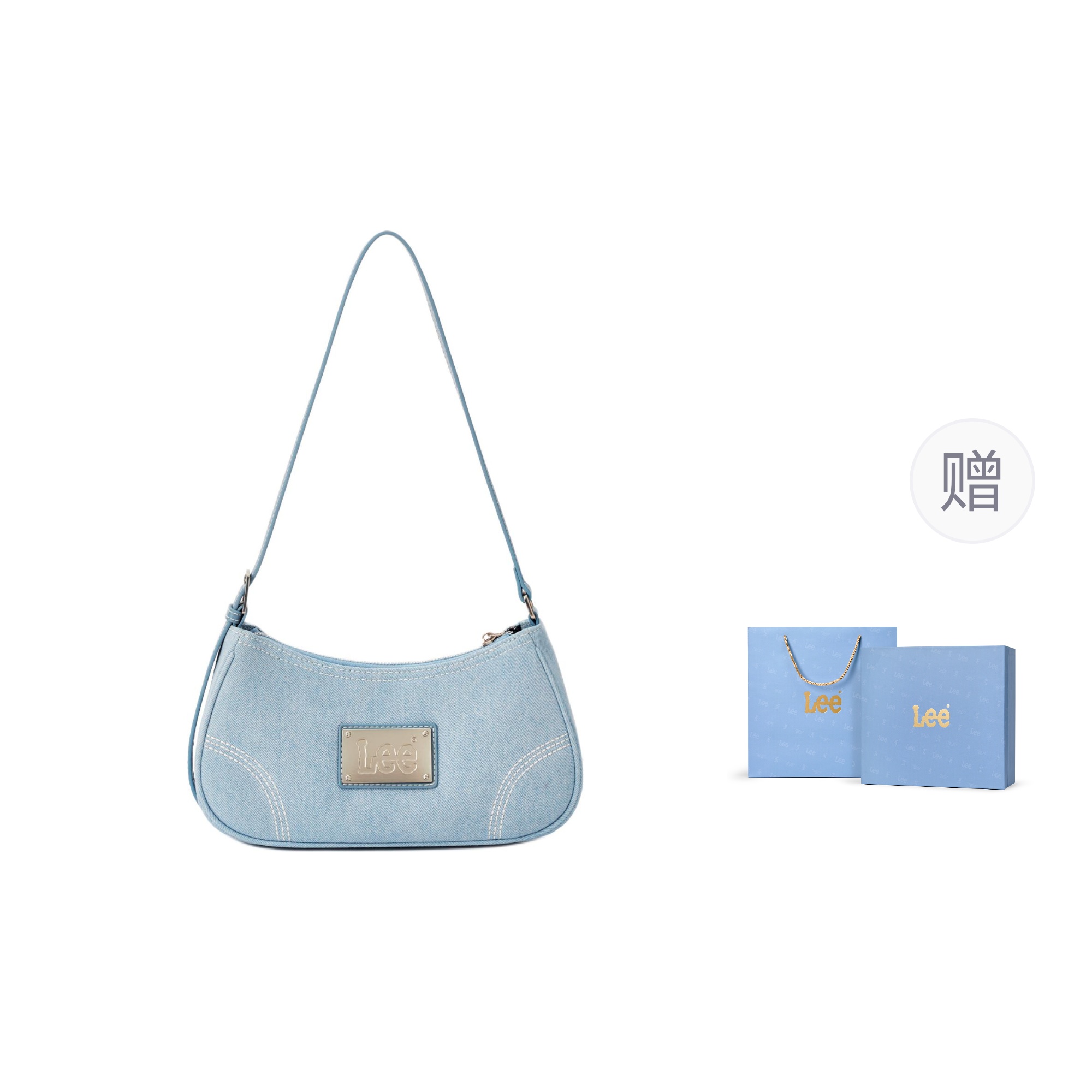 Lee Тканевая сумка через плечо женская разноцветная, Light Blue-Metal Engraved Edition (Box+Shopping Bag Set)
Lee Тканевая сумка через плечо женская разноцветная, Light Blue-Metal Engraved Edition (Box+Shopping Bag Set)