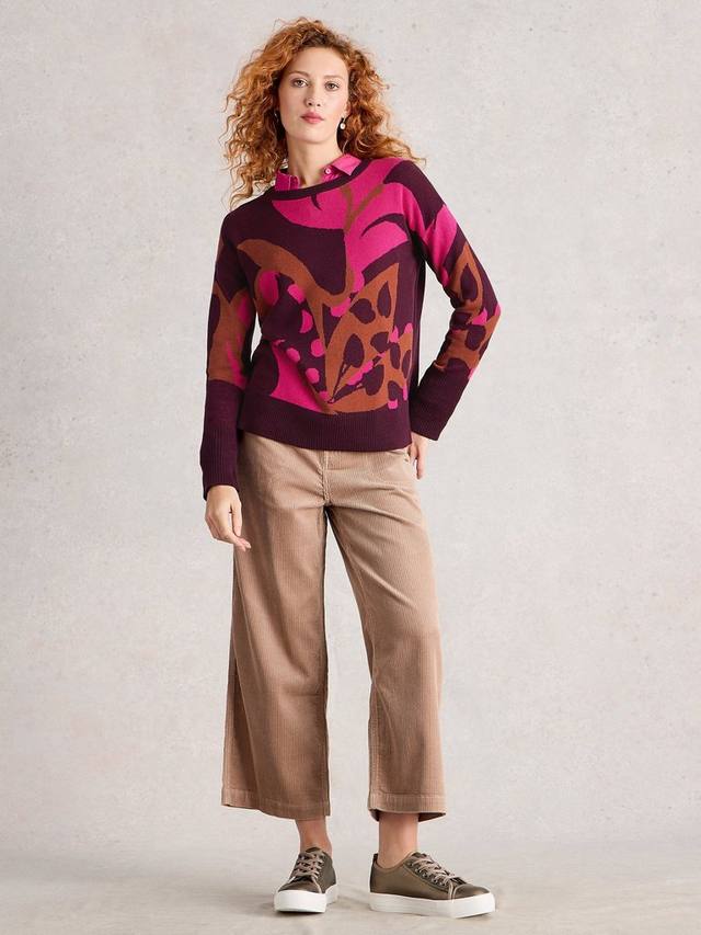 Оливковый джемпер White Stuff, Plum/Multi
Оливковый джемпер White Stuff, Plum/Multi
