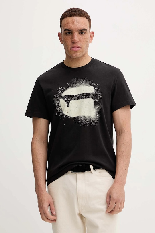 Хлопковая футболка G-Star, черный
Хлопковая футболка G-Star, черный