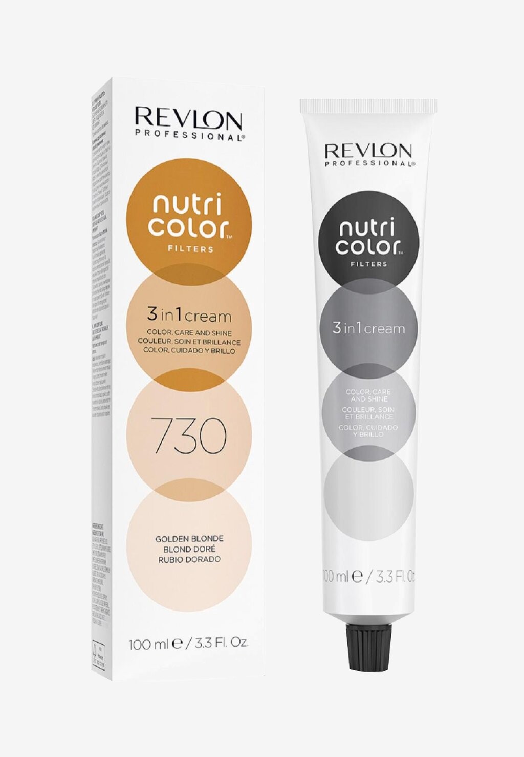 Кондиционер Nutri Color Filters 3 In 1 Cream Color Care And Shine Semi Permanent Revlon Professional, цвет golden blonde
Кондиционер Nutri Color Filters 3 In 1 Cream Color Care And Shine Semi Permanent Revlon Professional, цвет golden blonde