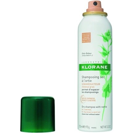 Сухой шампунь с крапивой 150мл, Klorane
Сухой шампунь с крапивой 150мл, Klorane