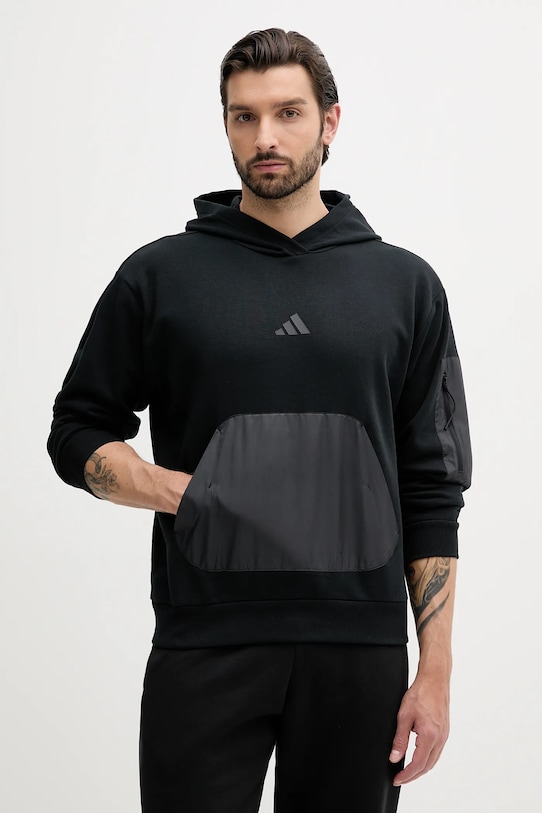 Толстовка City Escape Adidas, черный 
Толстовка City Escape Adidas, черный