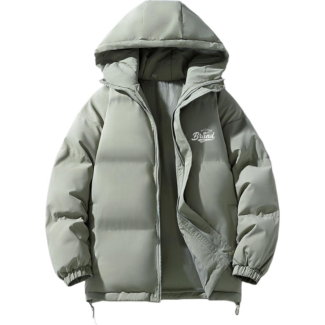 Пуховик Unisex с капюшоном утепленный стеганый WARRIOR, серый зеленый
Пуховик Unisex с капюшоном утепленный стеганый WARRIOR, серый зеленый