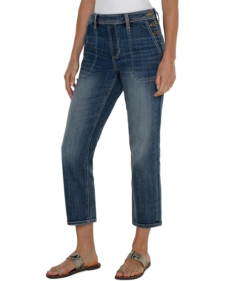 Джинсы Liverpool Los Angeles Easy Mid Rise Utility Jean with Side Button Closure, цвет Macbride
Джинсы Liverpool Los Angeles Easy Mid Rise Utility Jean with Side Button Closure, цвет Macbride