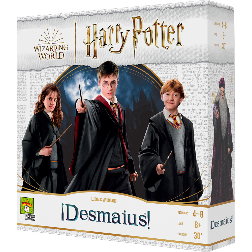 Настольная игра Repos Production Harry Potter: Desmaius (Spanish Edition)
Настольная игра Repos Production Harry Potter: Desmaius (Spanish Edition)