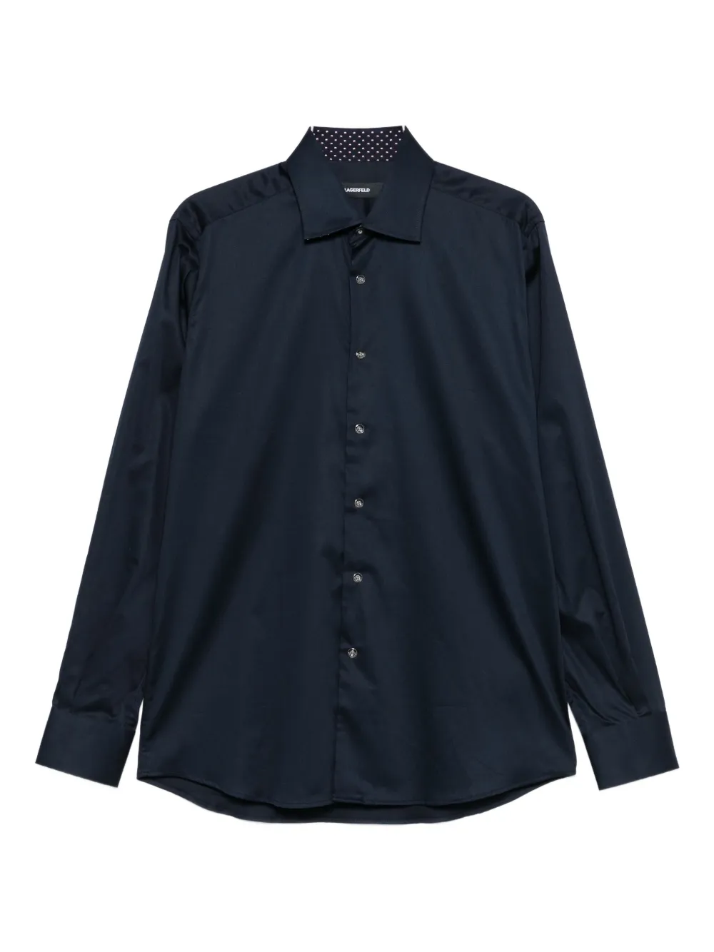 Рубашка с длинными рукавами и застежкой на пуговицы KARL LAGERFELD, синий
Рубашка с длинными рукавами и застежкой на пуговицы KARL LAGERFELD, синий