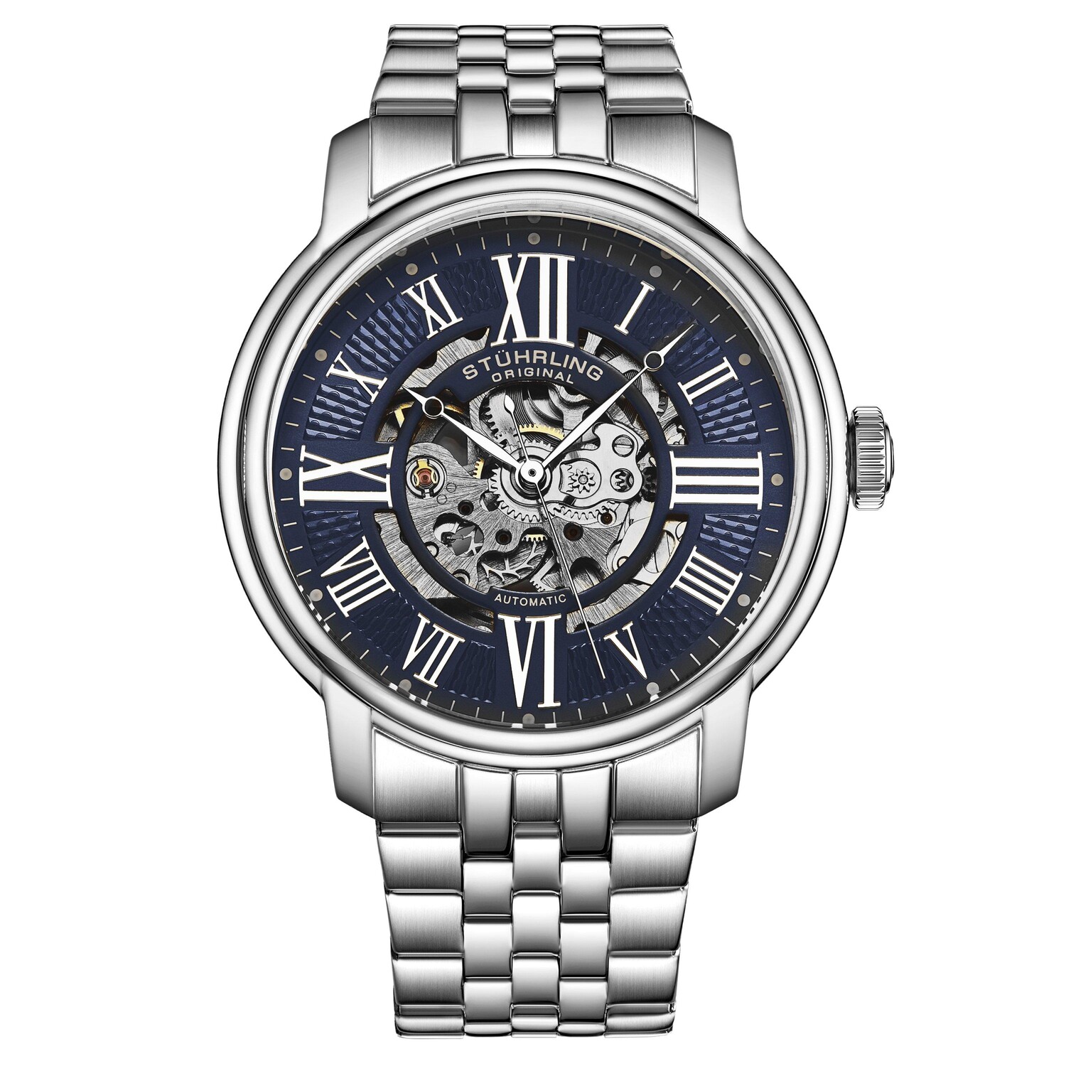 Atrium 4031 Автоматический скелетон 42 мм STÜHRLING Original, синий
Atrium 4031 Автоматический скелетон 42 мм STÜHRLING Original, синий