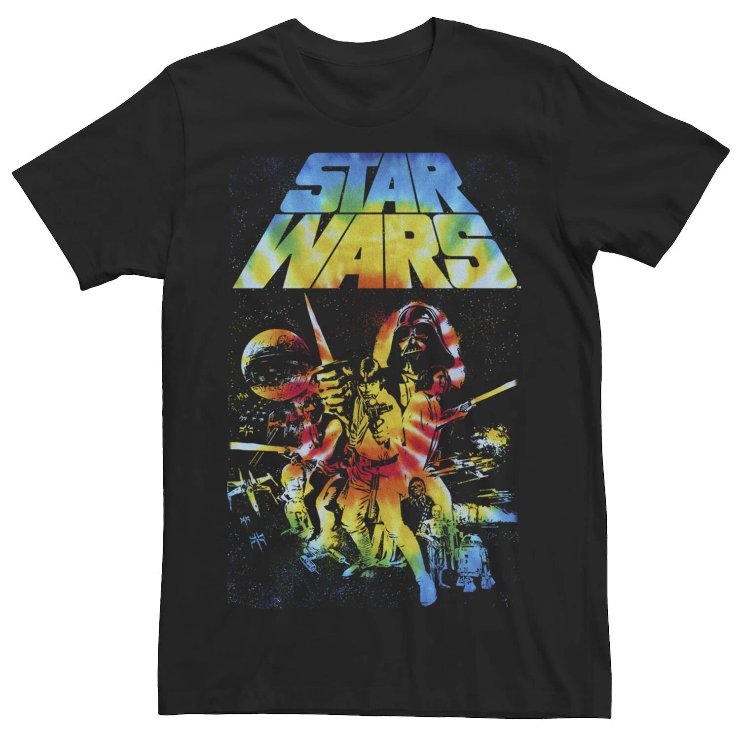 Мужская ковбойская футболка Tie-Dye Space Cowboy Star Wars
Мужская ковбойская футболка Tie-Dye Space Cowboy Star Wars