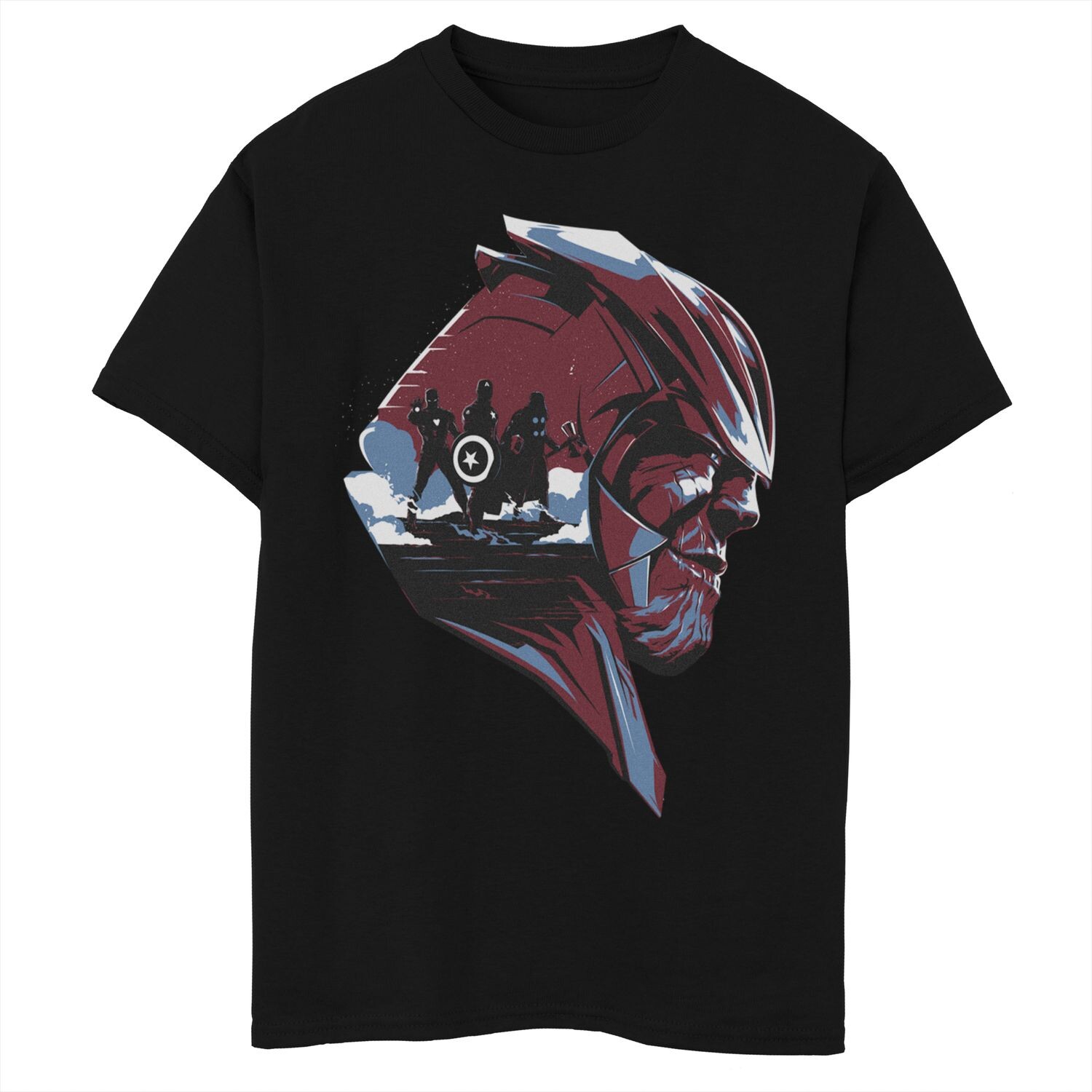 Футболка с рисунком «Трио Танос» для мальчиков 8–20 лет Marvel Avengers Endgame Licensed Character
Футболка с рисунком «Трио Танос» для мальчиков 8–20 лет Marvel Avengers Endgame Licensed Character