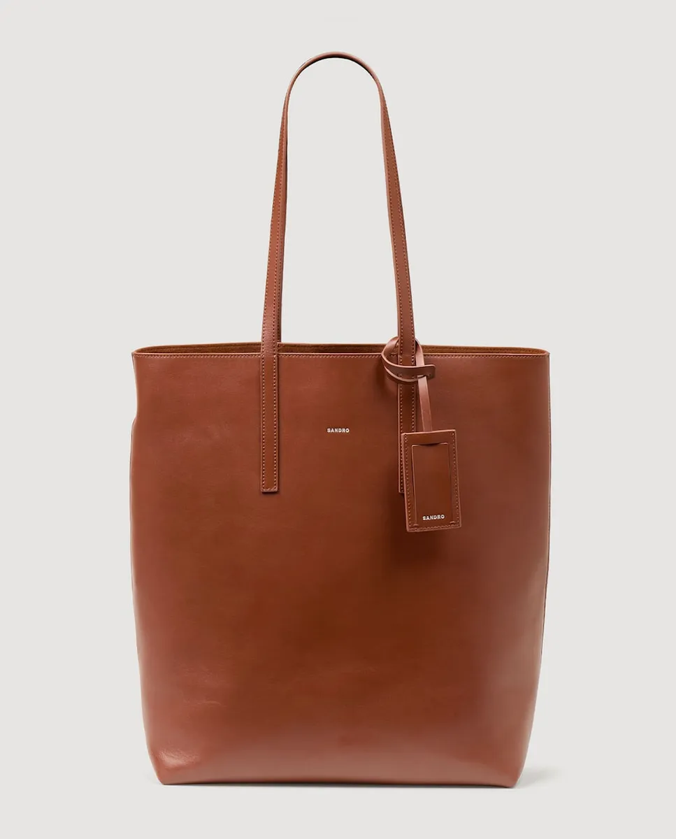 Мужская сумка-тоут из кожи Sandro, коричневый
Мужская сумка-тоут из кожи Sandro, коричневый