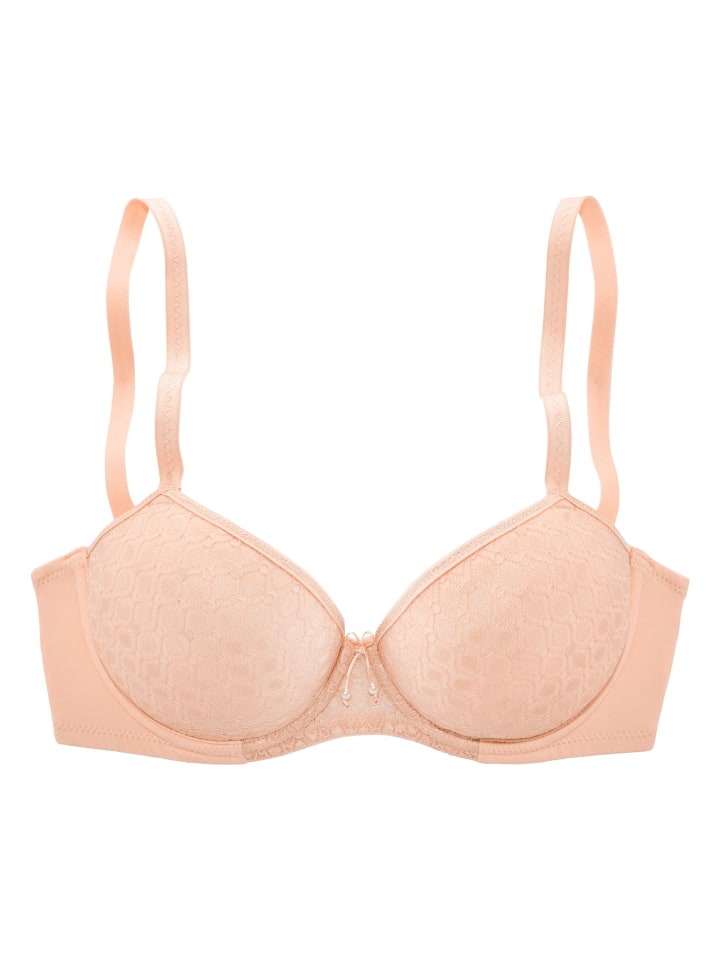 Бюстгальтер на косточках LASCANA, цвет pfirsich 
Бюстгальтер на косточках LASCANA, цвет pfirsich