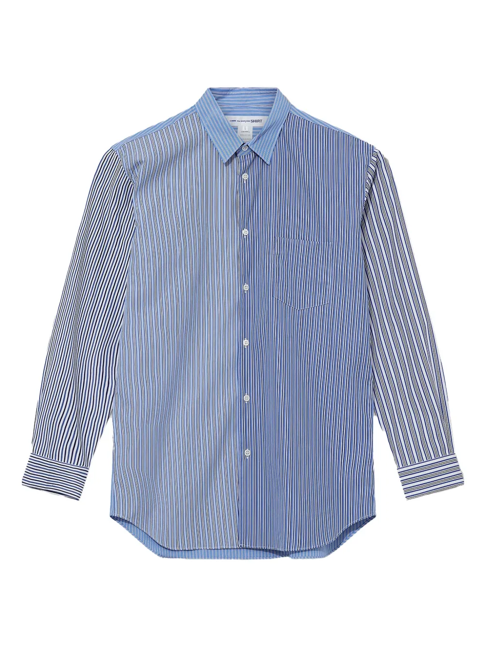 Полосатая рубашка Comme Des Garçons Shirt, синий
Полосатая рубашка Comme Des Garçons Shirt, синий