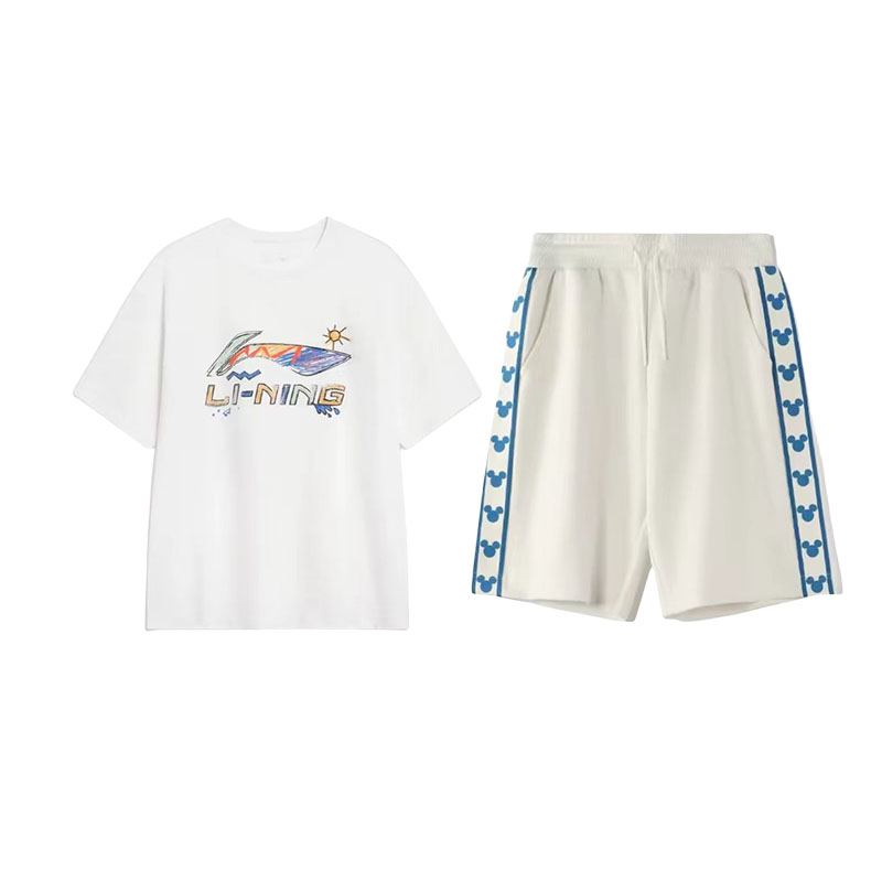 Лининг Спортивная мода Повседневная спортивная одежда Унисекс Белый
Лининг Спортивная мода Повседневная спортивная одежда Унисекс Белый