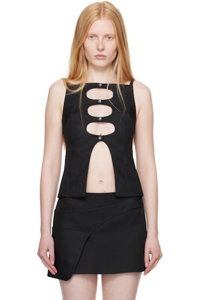 Черный топ из Сагуаро Sandy Liang
Черный топ из Сагуаро Sandy Liang