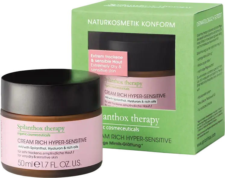 Дневной крем Spilanthox therapy Cream Rich Hyper-Sensitive
Дневной крем Spilanthox therapy Cream Rich Hyper-Sensitive