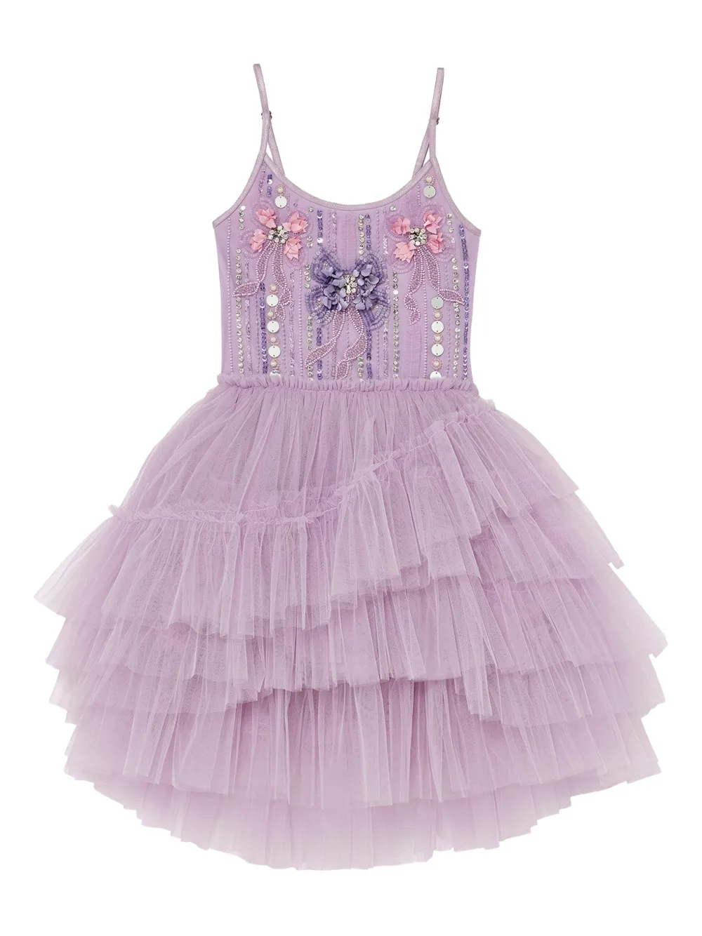 Маскарадное многоярусное платье с декором Tutu Du Monde, фиолетовый
Маскарадное многоярусное платье с декором Tutu Du Monde, фиолетовый