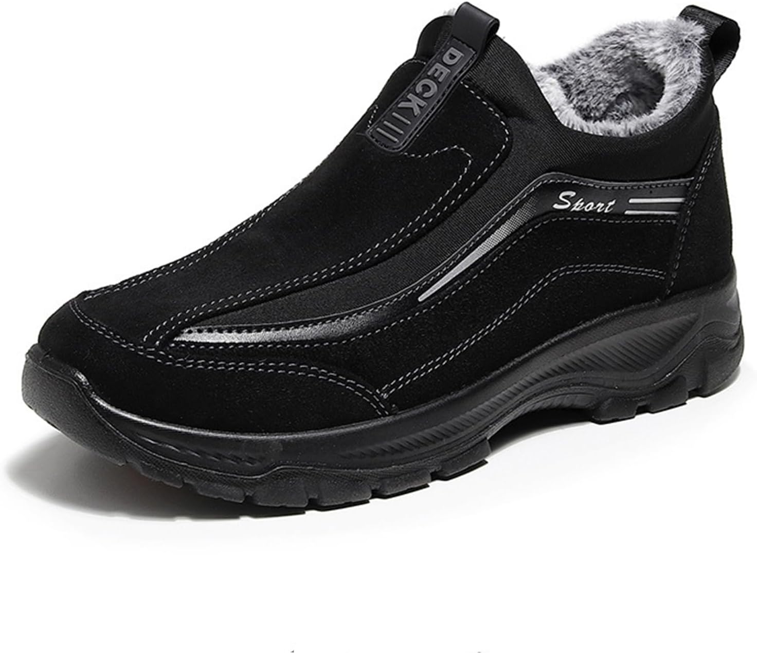 Теплые зимние прогулочные слипоны Tokouk Men с меховой подкладкой, повседневные и легкие противоскользящие снежные ботинки для пожилых мужчин, черный
Теплые зимние прогулочные слипоны Tokouk Men с меховой подкладкой, повседневные и легкие противоскользящие снежные ботинки для пожилых мужчин, черный