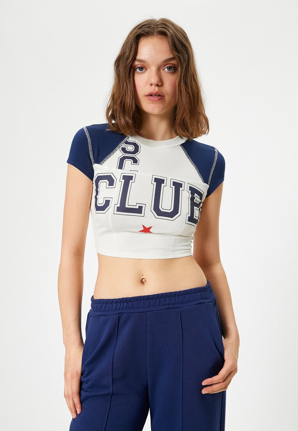 Футболка с принтом CROP SPOR Koton, белый
Футболка с принтом CROP SPOR Koton, белый