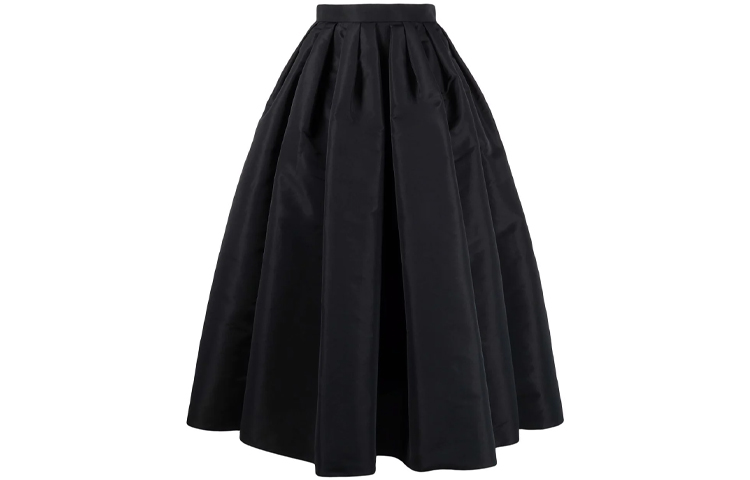 Юбка с высокой талией и пышной юбкой Alexander McQueen, черный
Юбка с высокой талией и пышной юбкой Alexander McQueen, черный