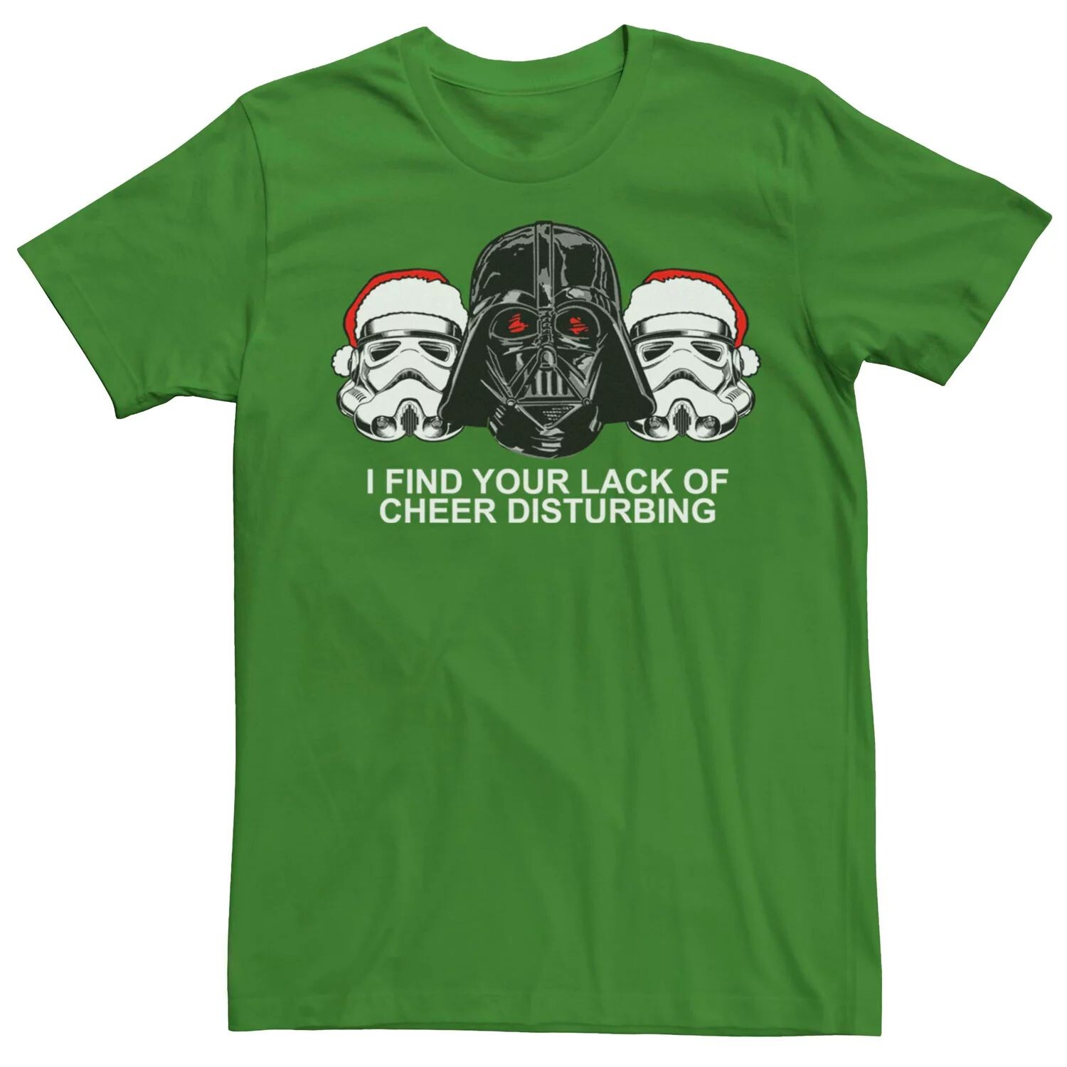 Мужская футболка Vader Trooper Lack Of Cheer Disturbing Tee Licensed Character 
Мужская футболка Vader Trooper Lack Of Cheer Disturbing Tee Licensed Character