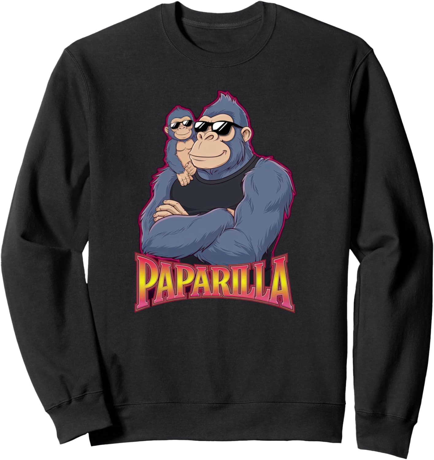 Paparilla - Толстовка с изображением гориллы для отца, дочери и сына Proud Dad Shirt - Father And Son Gorilla Gift, черный
Paparilla - Толстовка с изображением гориллы для отца, дочери и сына Proud Dad Shirt - Father And Son Gorilla Gift, черный