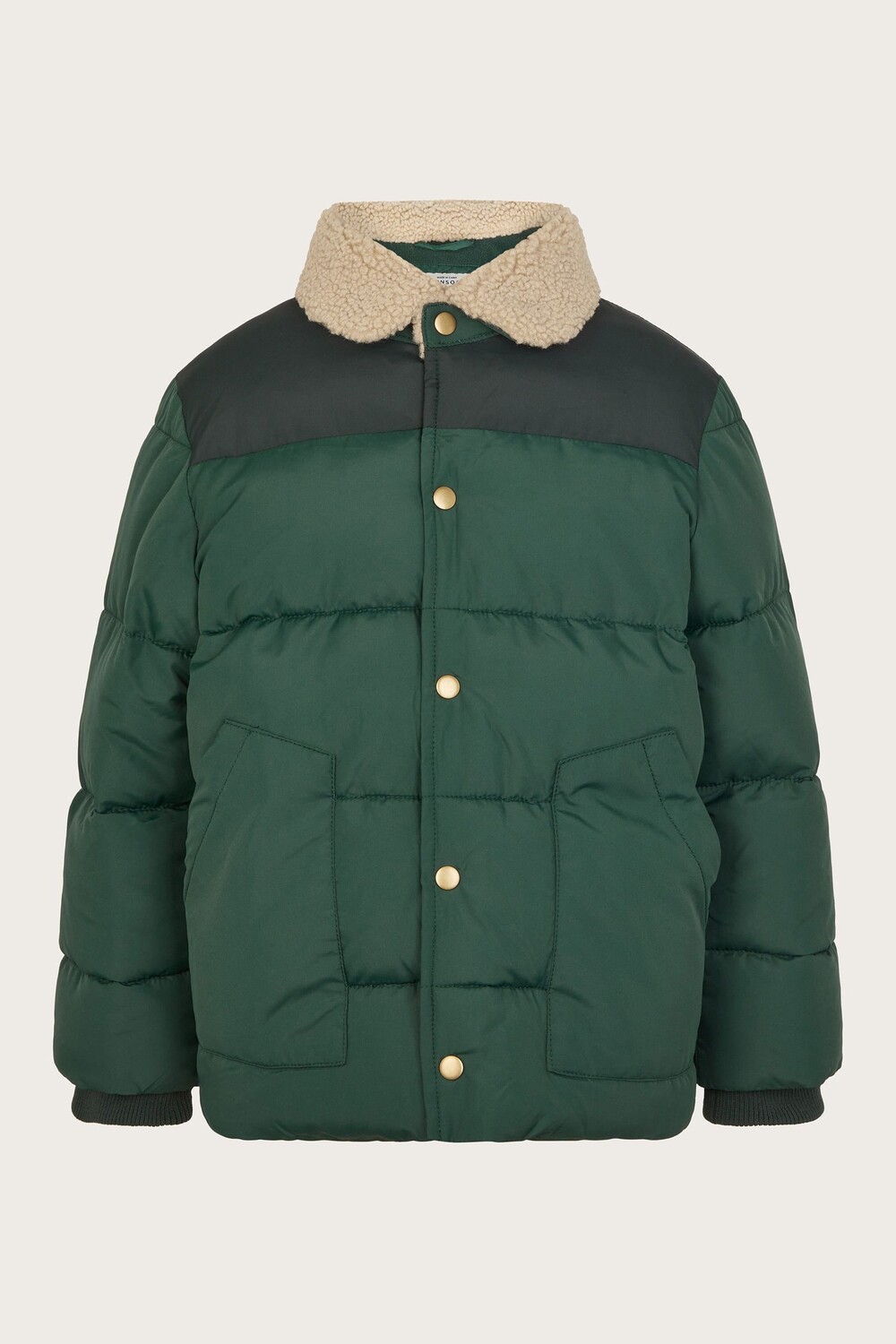Пуховик с воротником «Борг» Monsoon, зеленый
Пуховик с воротником «Борг» Monsoon, зеленый