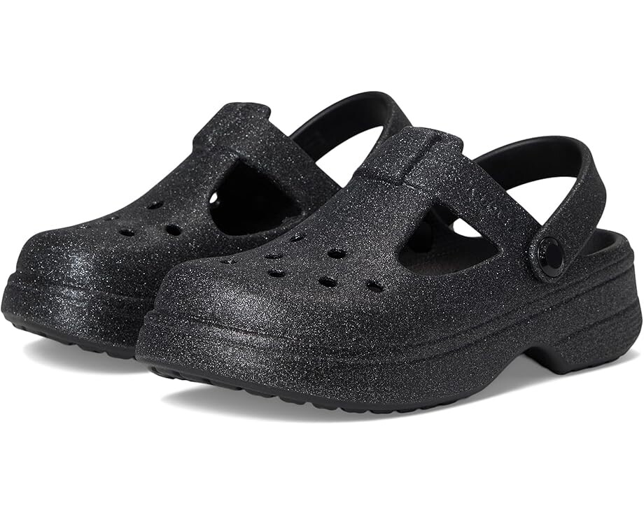 Сабо Crocs Kids Classic Mary Jane Clogs, цвет Black Glitter 
Сабо Crocs Kids Classic Mary Jane Clogs, цвет Black Glitter