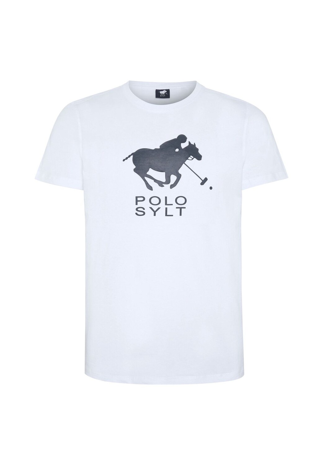 Футболка с напечатанным логотипом POLO SYLT, цвет White Dark Blue
Футболка с напечатанным логотипом POLO SYLT, цвет White Dark Blue