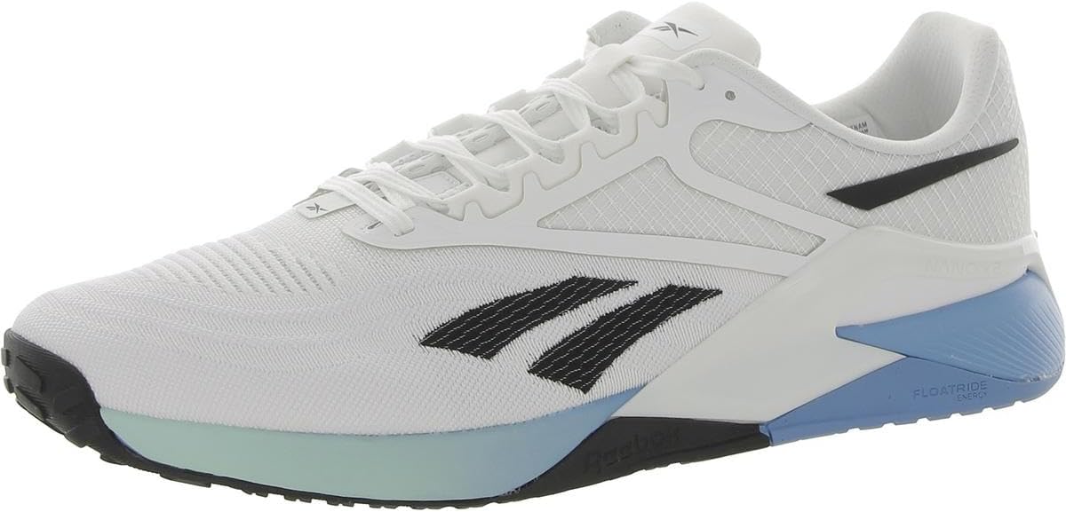 Мужские кроссовки для зала Reebok Nano X2, белый/синий
Мужские кроссовки для зала Reebok Nano X2, белый/синий