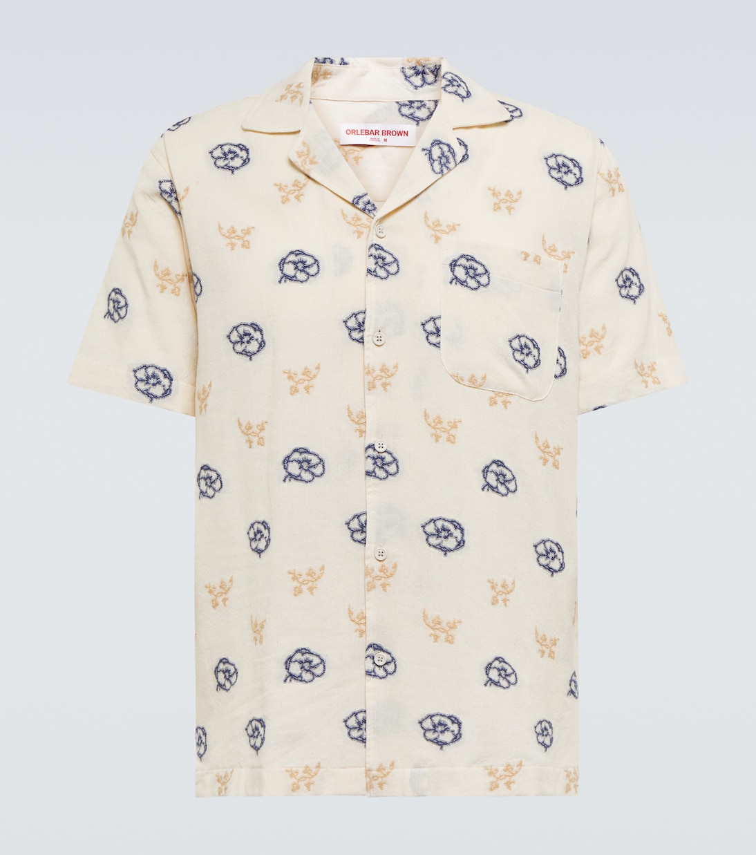 Рубашка для боулинга Marne fil-coupé Orlebar Brown, White Sand
Рубашка для боулинга Marne fil-coupé Orlebar Brown, White Sand