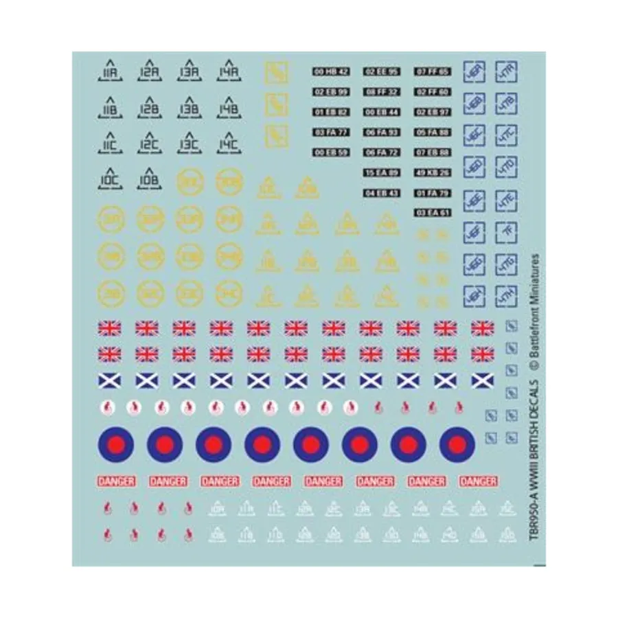 Британский набор наклеек, Team Yankee - World War III - Core & Assorted
Британский набор наклеек, Team Yankee - World War III - Core & Assorted