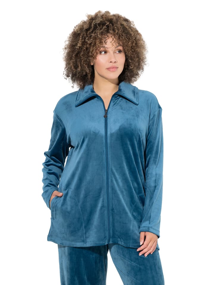 Ulla Popken Топ для дома цвета бензина
Ulla Popken Топ для дома цвета бензина