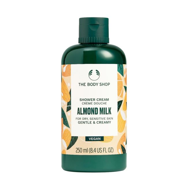 Кремовый гель для душа с миндальным молоком The Body Shop, 250 мл
Кремовый гель для душа с миндальным молоком The Body Shop, 250 мл