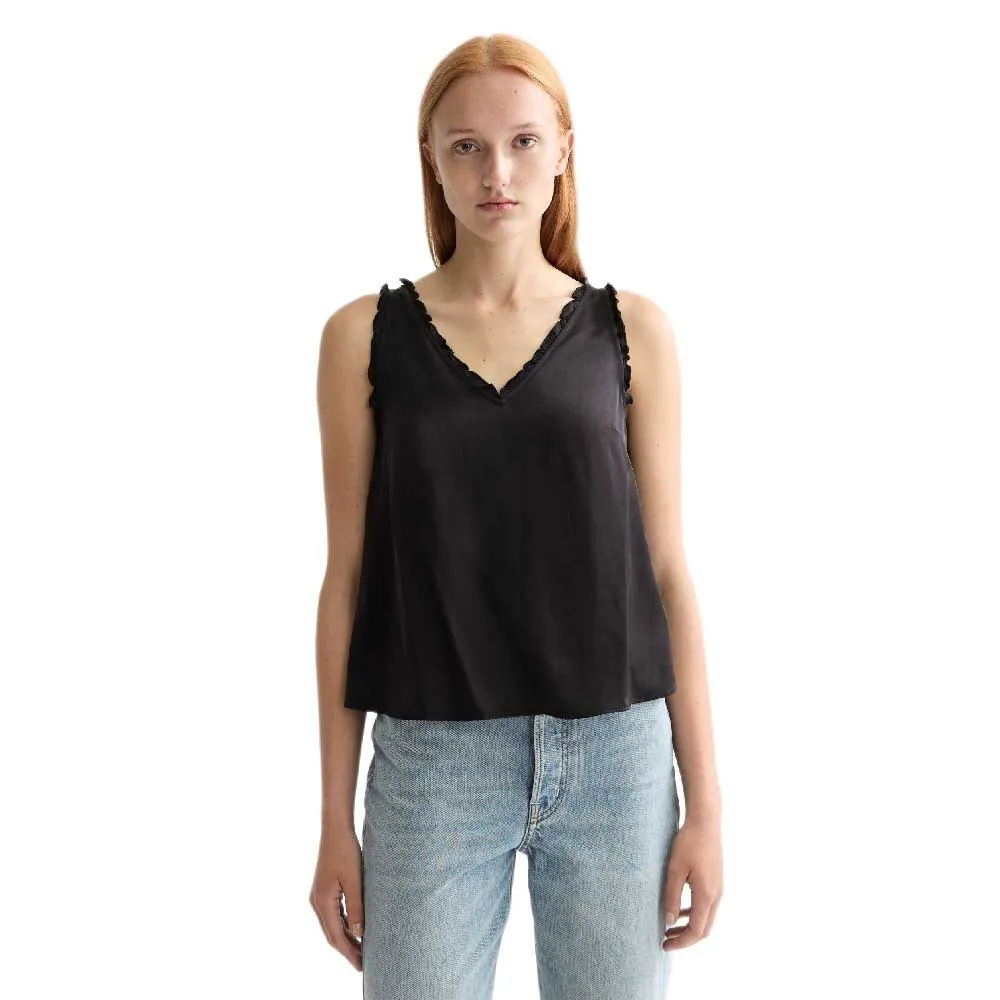 Футболка Scotch & Soda Ruffle sleeveless V neck, черный
Футболка Scotch & Soda Ruffle sleeveless V neck, черный