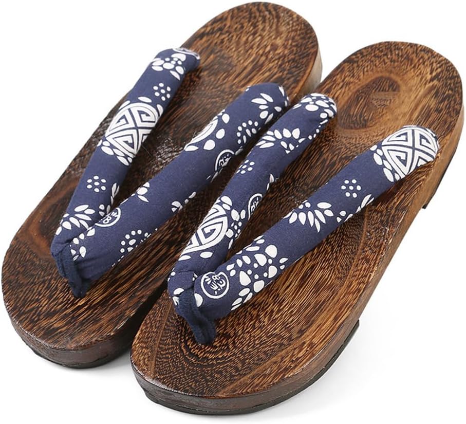 Мужские и женские тапочки YCZHD Flip Flop, японские традиционные деревянные сандалии-гэта, классические деревянные туфли, стиль для дома и улицы, повседневные, антискользящие, с цветочным рисунком (Размер: EU 41, Цвет: B1), EU 41 A+4
Мужские и женские тапочки YCZHD Flip Flop, японские традиционные деревянные сандалии-гэта, классические деревянные туфли, стиль для дома и улицы, повседневные, антискользящие, с цветочным рисунком (Размер: EU 41, Цвет: B1), EU 41 A+4