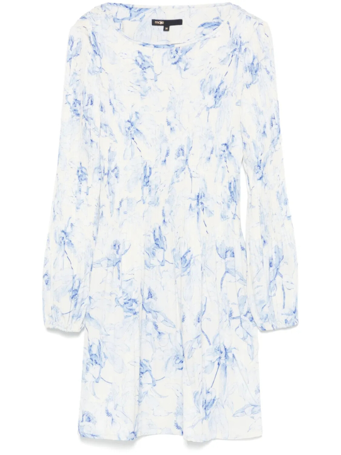 Платье мини Maje с плиссированной отделкой, синий
Платье мини Maje с плиссированной отделкой, синий