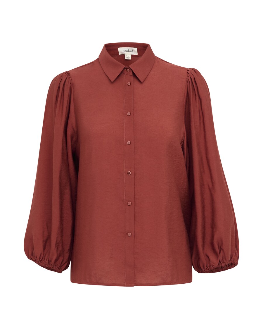 Блуза SOAKED IN LUXURY Leodora Stefani, Auburn
Блуза SOAKED IN LUXURY Leodora Stefani, Auburn