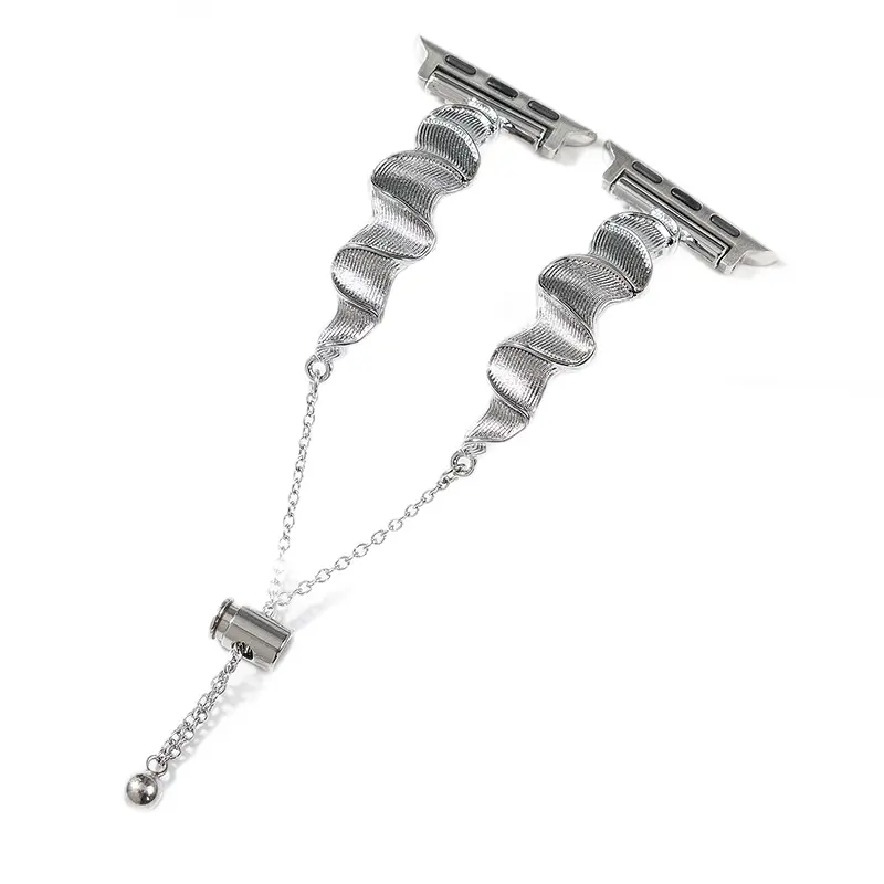 Ремешок Apple совместимый металлический CHENSONG, черный 
Ремешок Apple совместимый металлический CHENSONG, черный