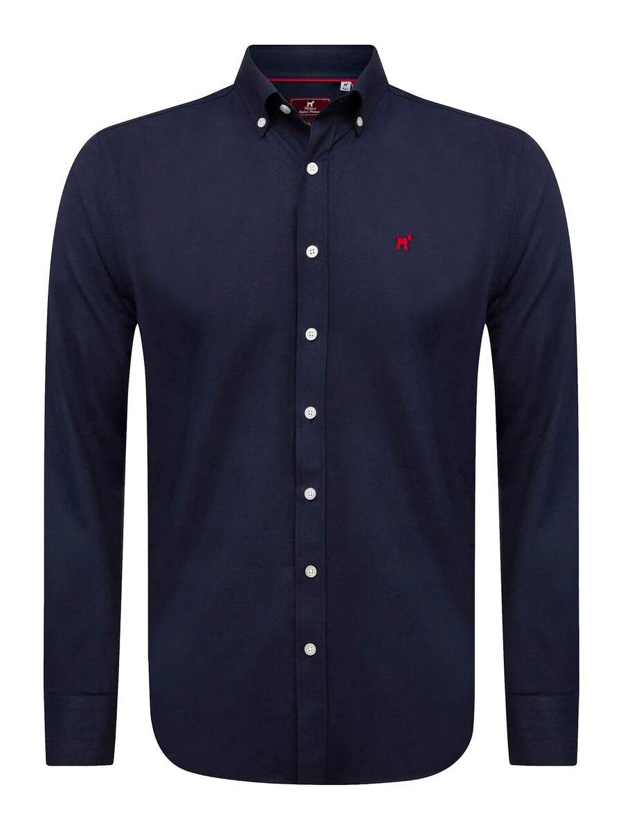 Приталенная рубашка на пуговицах Williot, темно-синий 
Приталенная рубашка на пуговицах Williot, темно-синий