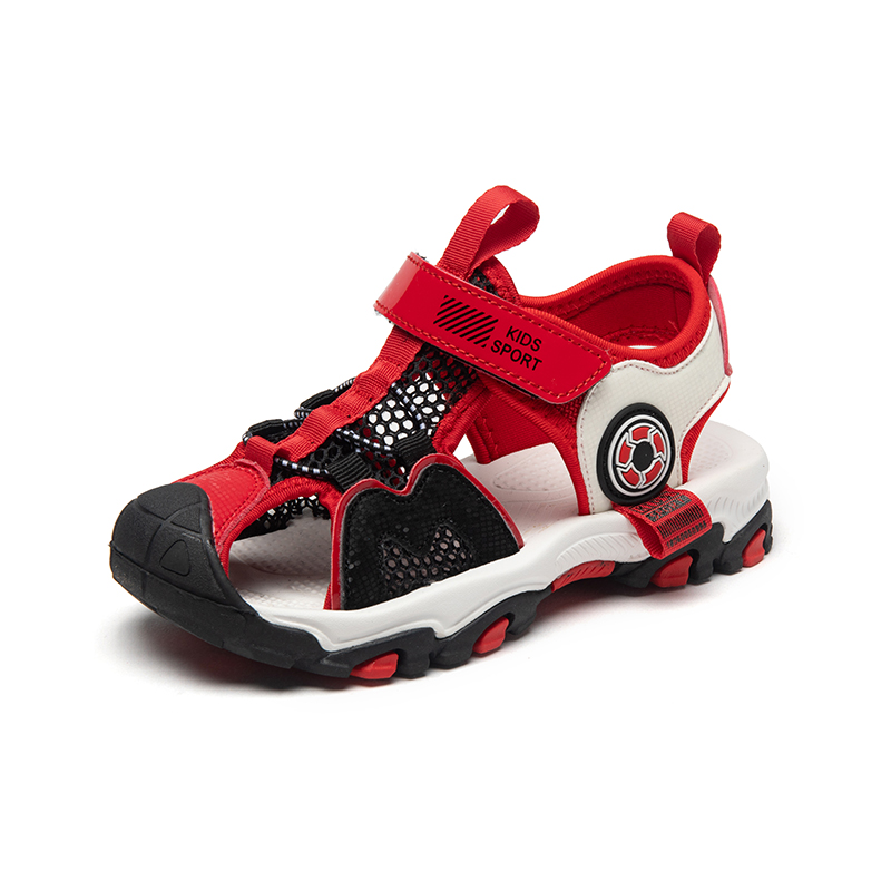 Противоскользящие, износостойкие и водостойкие детские сандалии. KUPE, красный
Противоскользящие, износостойкие и водостойкие детские сандалии. KUPE, красный