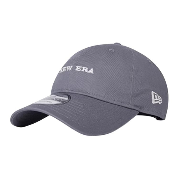 New Era Хлопковая бейсболка унисекс серая, Gray 
New Era Хлопковая бейсболка унисекс серая, Gray