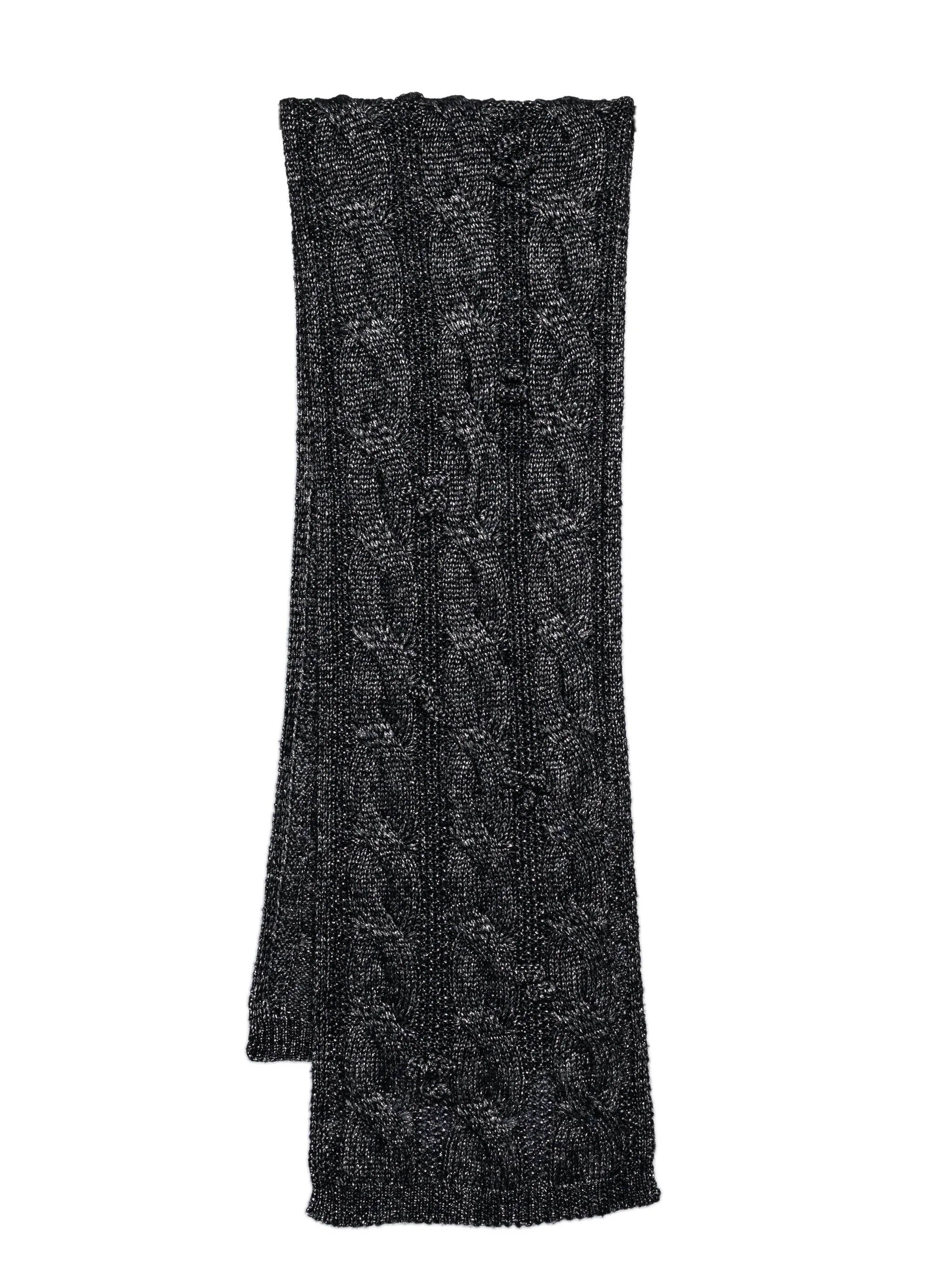 Шарф фактурной вязки из коллаборации с Suii Onefifteen, синий
Шарф фактурной вязки из коллаборации с Suii Onefifteen, синий