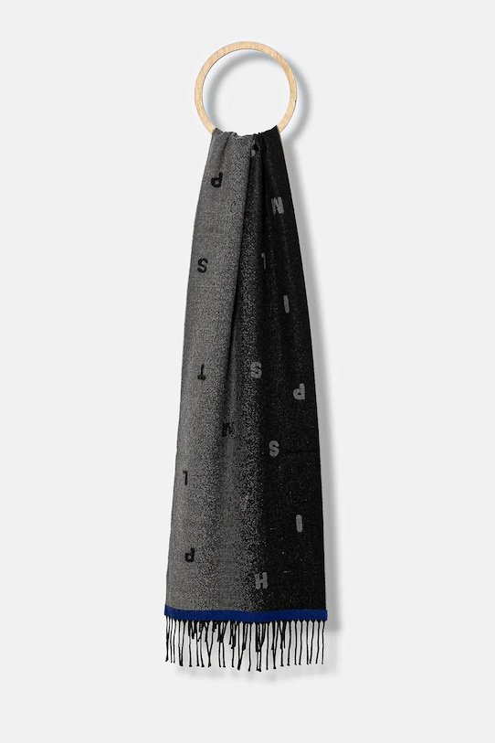 Шерстяной шарф Paul Smith, черный
Шерстяной шарф Paul Smith, черный