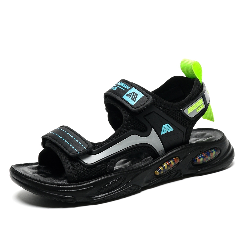 Сандалии детские противоскользящие YUZHAOLIN, черный/зеленый
Сандалии детские противоскользящие YUZHAOLIN, черный/зеленый