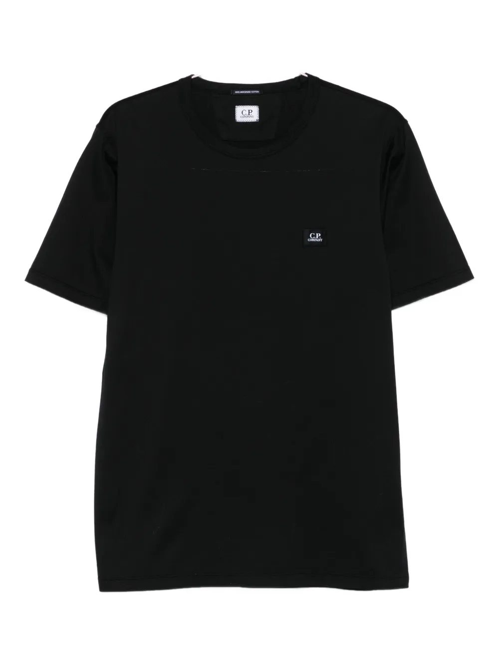 Футболка CP COMPANY T-shirts and Polos Black C.P. Company, черный 
Футболка CP COMPANY T-shirts and Polos Black C.P. Company, черный