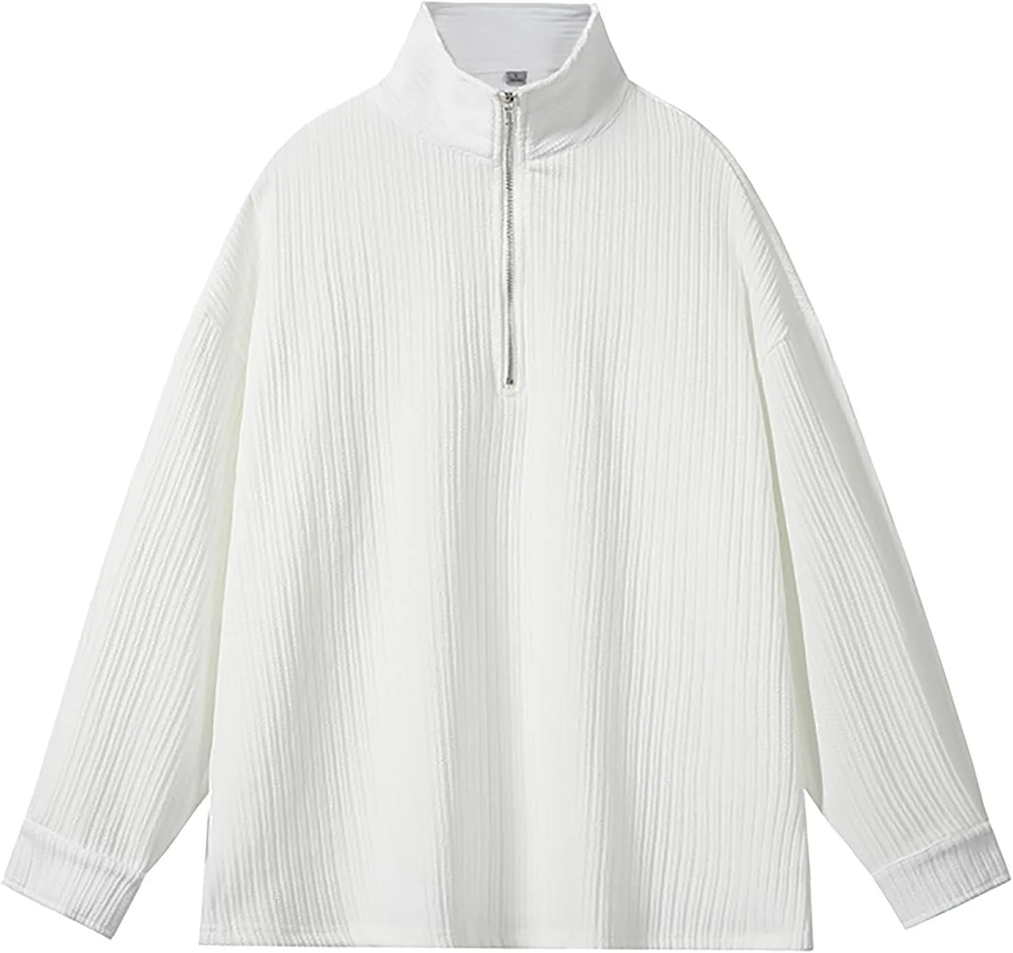 Мужской пуловер с четвертью молнии и воротником стойкой AQAYL
Мужской пуловер с четвертью молнии и воротником стойкой AQAYL