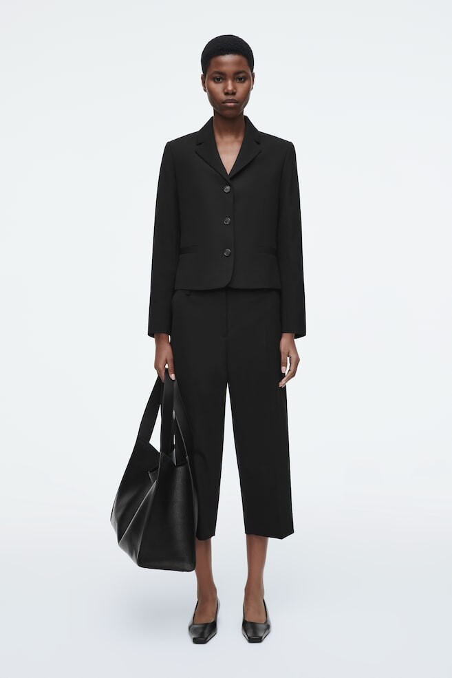 Брюки-Капри из смеси шерсти Cos, черный
Брюки-Капри из смеси шерсти Cos, черный