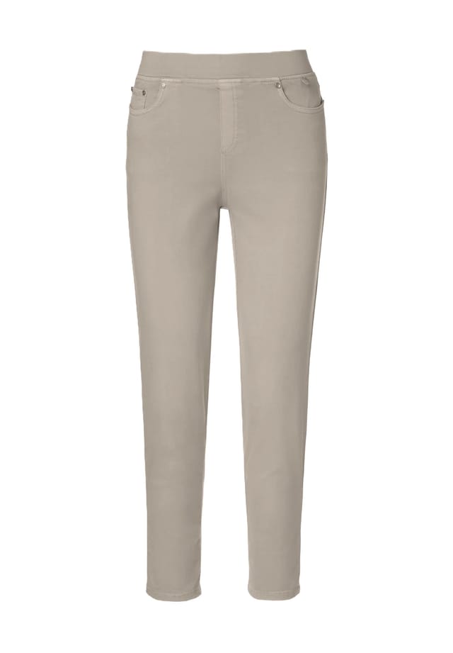 Джинсы длиной 7/8 с пятью карманами Anna Montana, цвет 105 stein 
Джинсы длиной 7/8 с пятью карманами Anna Montana, цвет 105 stein