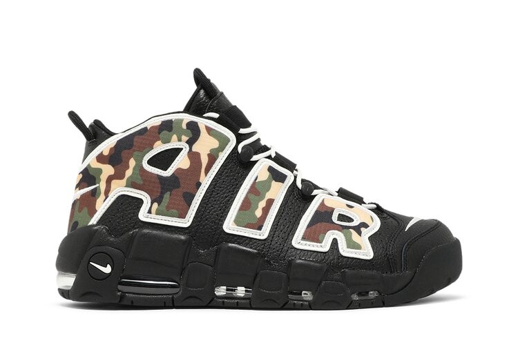 Кроссовки Nike Air More Uptempo QS 'Camo', черный
Кроссовки Nike Air More Uptempo QS 'Camo', черный