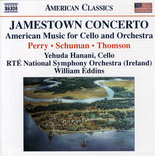 CD диск Perry / Schuman / Thomson / Hanani / Eddins: Jamestown Concerto / Works for Cello & Orchestra
CD диск Perry / Schuman / Thomson / Hanani / Eddins: Jamestown Concerto / Works for Cello & Orchestra